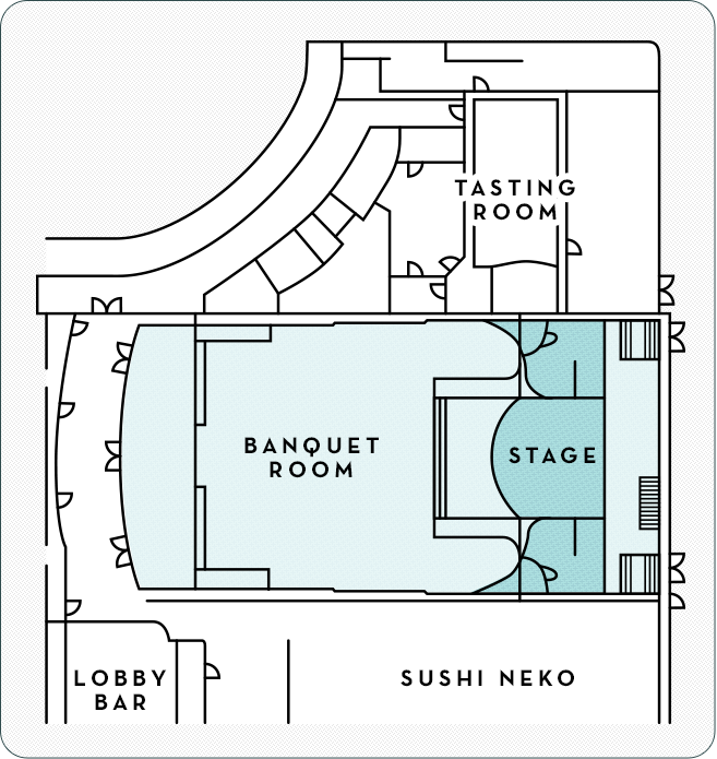 Will Rogers Theatre Layout